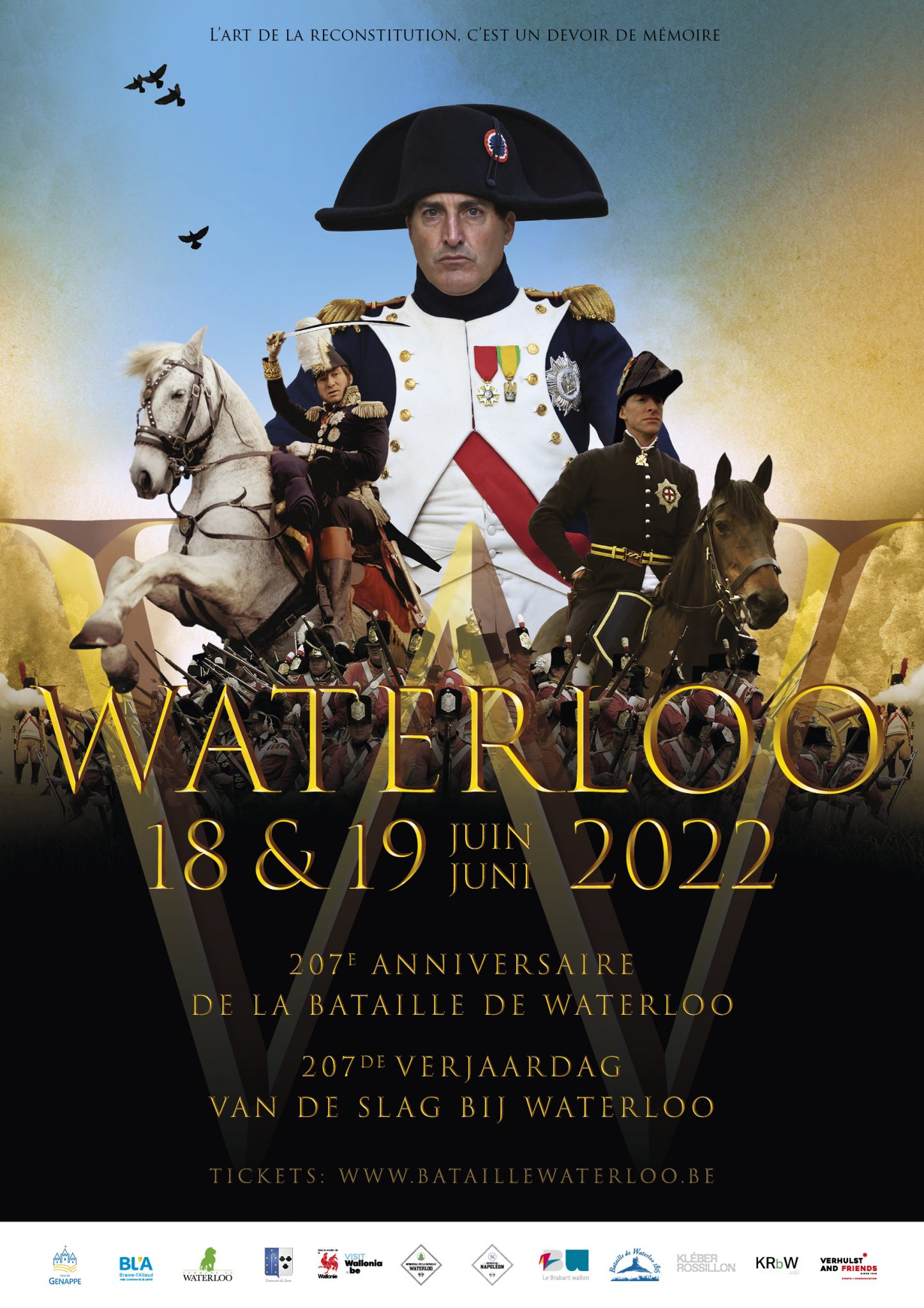 207th Anniversary Of The Battle Of Waterloo Dernier Quartier G N Ral   Waterloo 2022 A3 