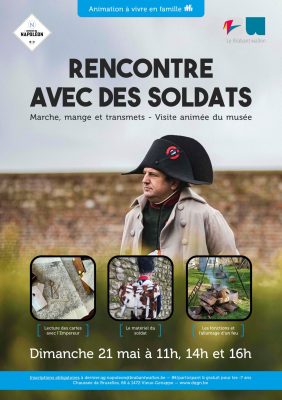 DQGN - rencontre avec des soldats - affiche web